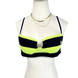 Shane Justin Runway Bralette Cropped Top Size Large Sporty New